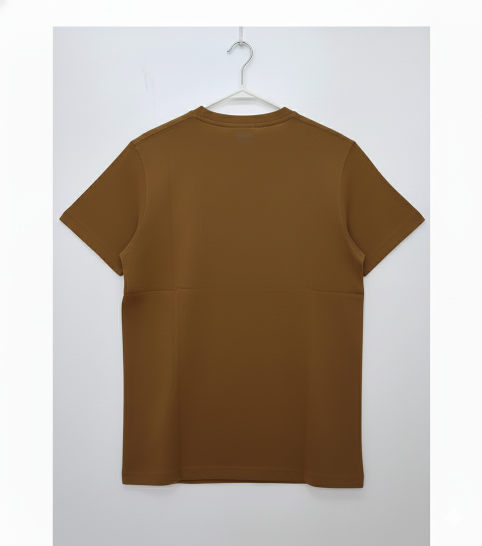 Astronaut Guitar Brown T-Shirt | Premium Cotton (220 GSM)