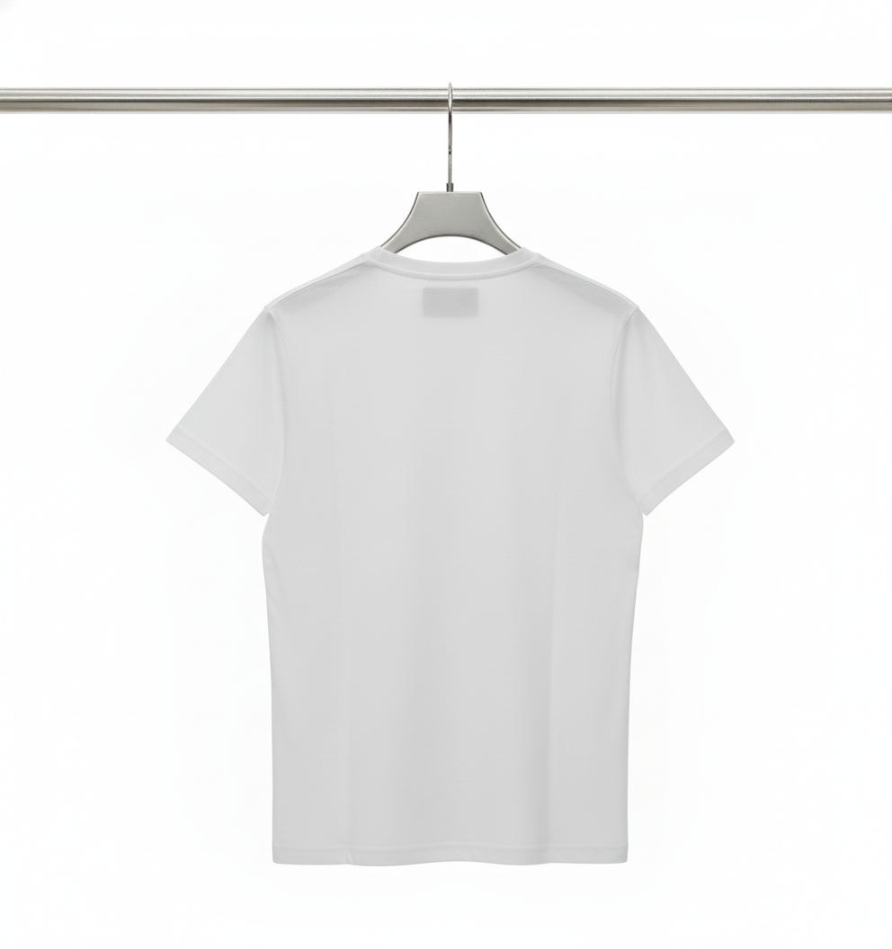 Signature Czen Logo White T-Shirt Premium Cotton (210 GSM)
