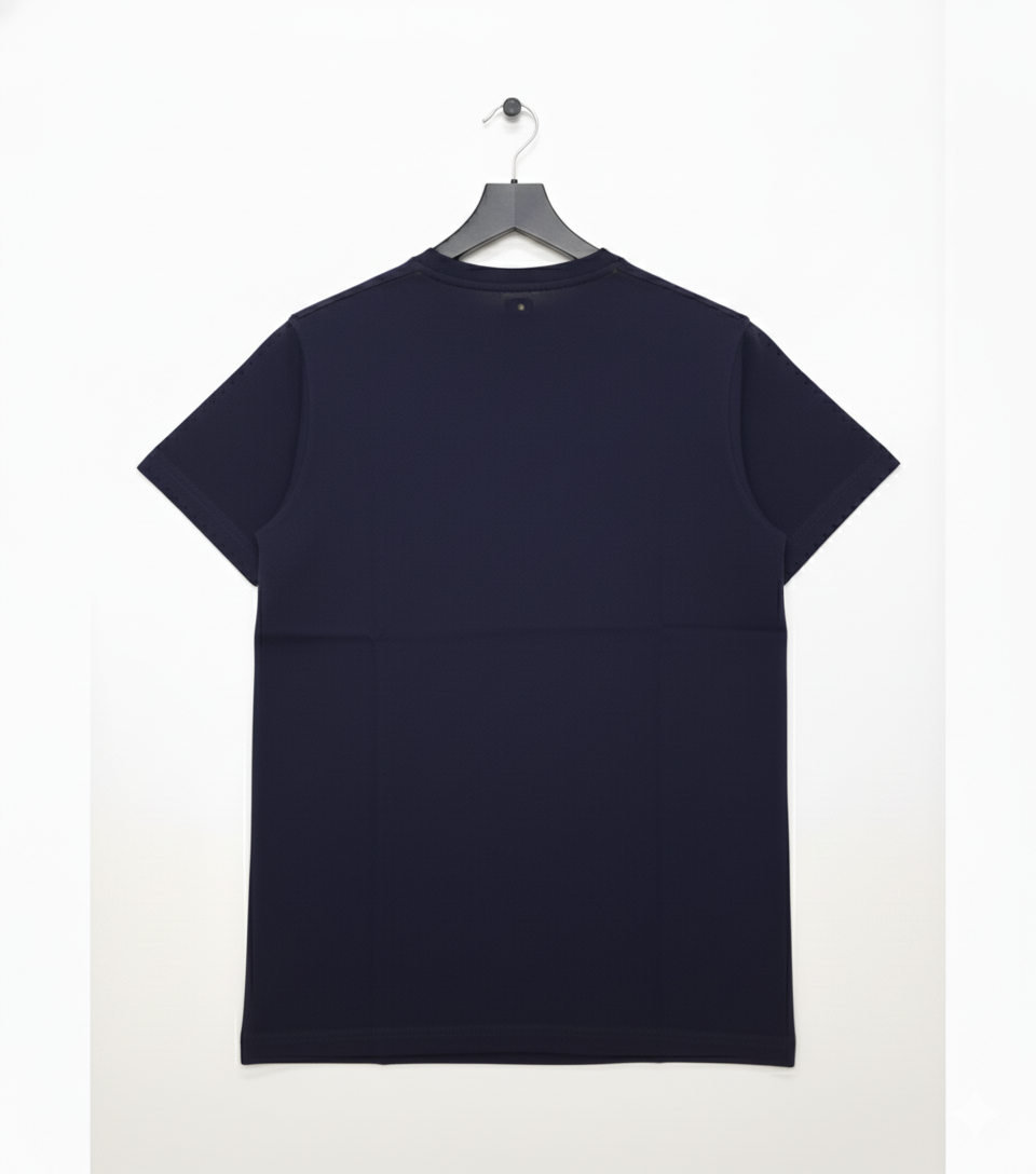 Signature Czen Logo Navy T-Shirt Premium Cotton (220 GSM)