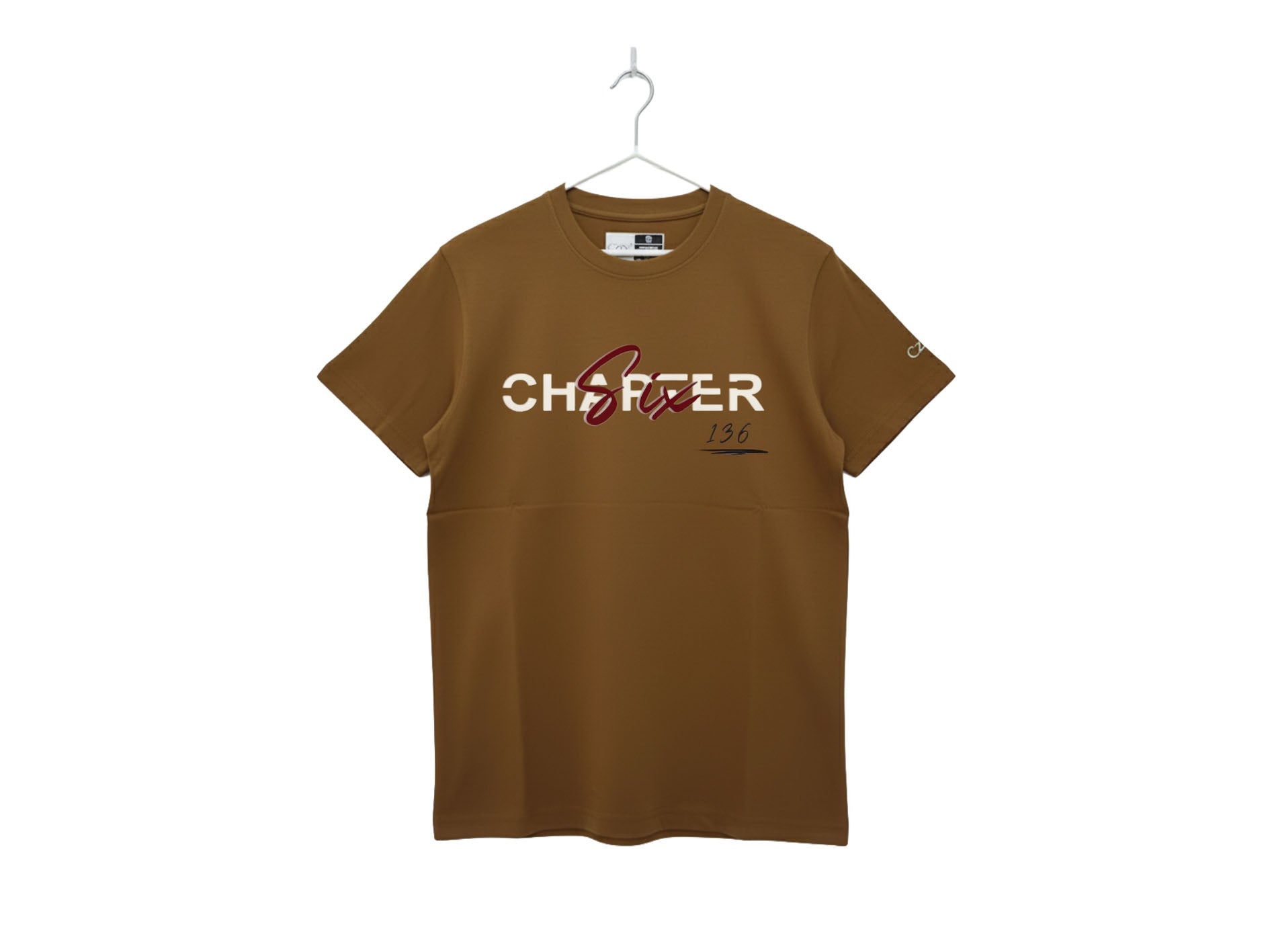 Chapter 6 Printed Brown T-Shirt Premium Cotton (220 GSM)
